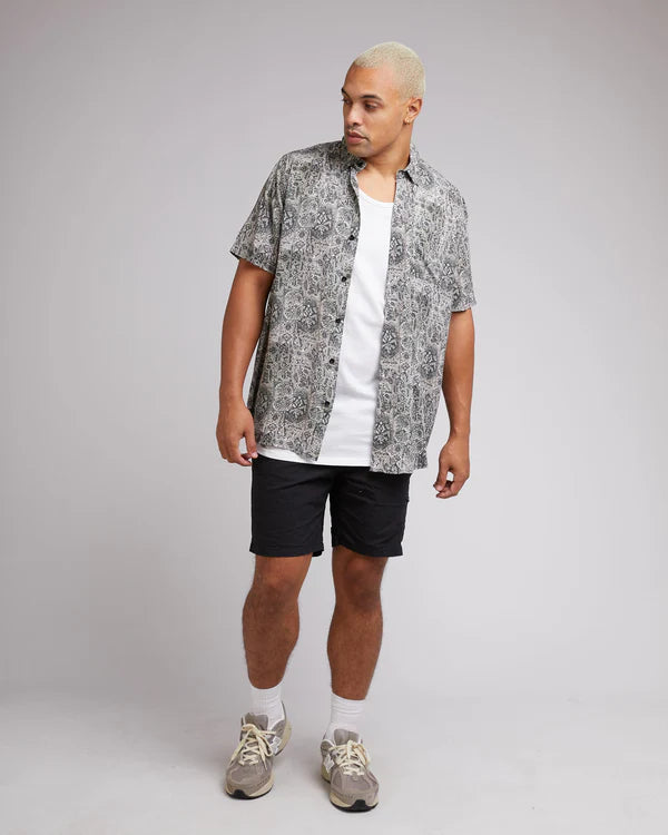 ST GOLIATH FRAME SHIRT SLEEVE SHORT GREY