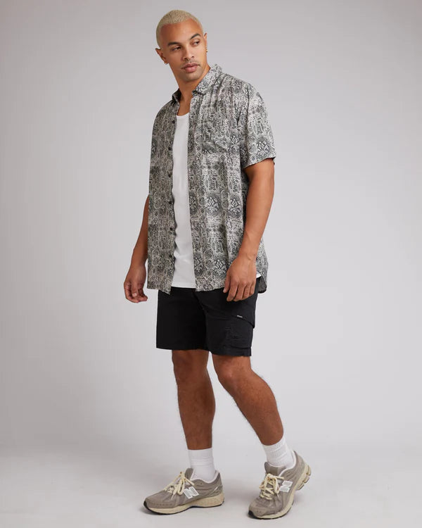 ST GOLIATH FRAME SHIRT SLEEVE SHORT GREY