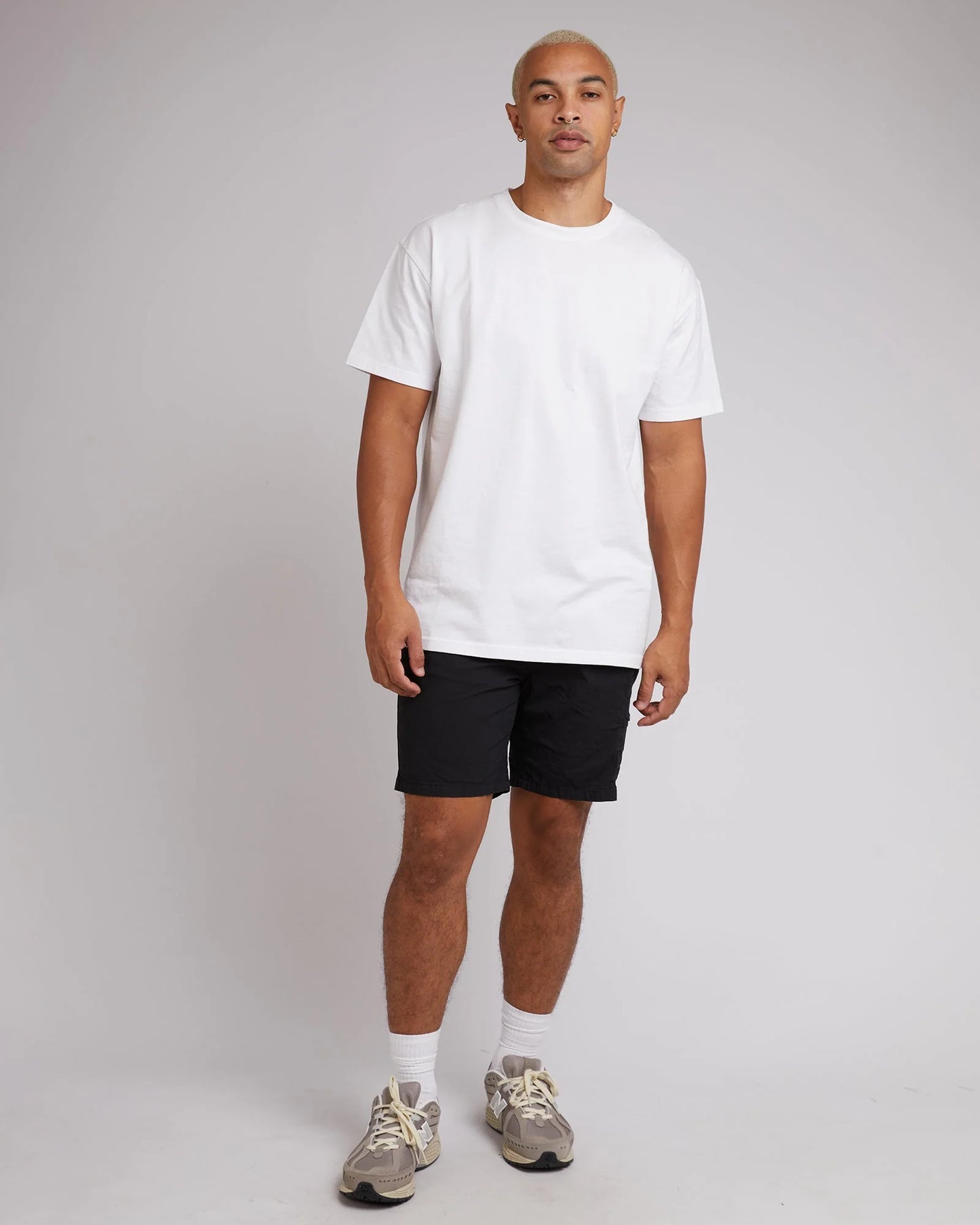 ST GOLIATH HD TWILL SHORT WASHED BLACK