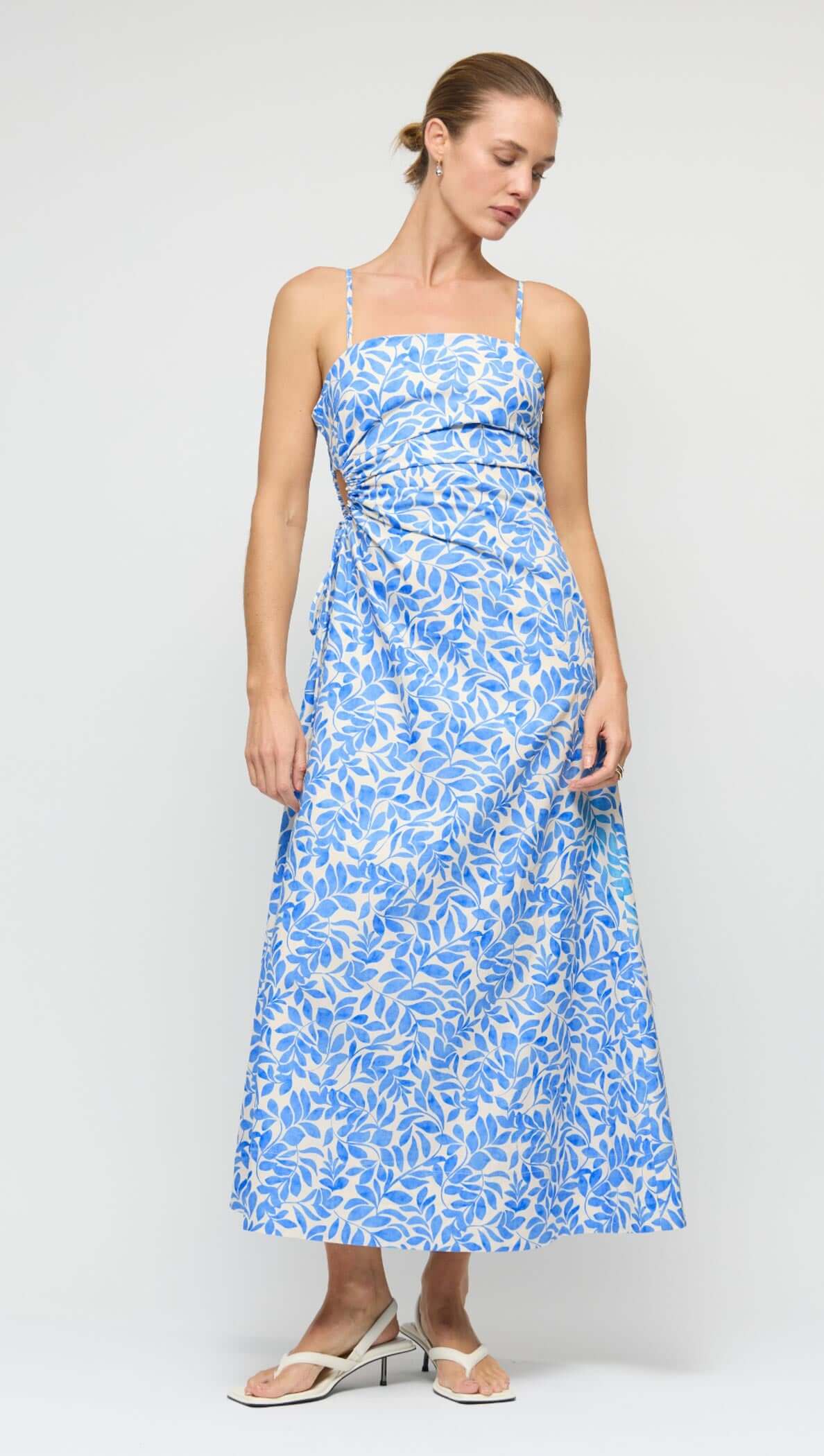 Staple The Label Solea Cutout Maxi Dress | Blue Leaf