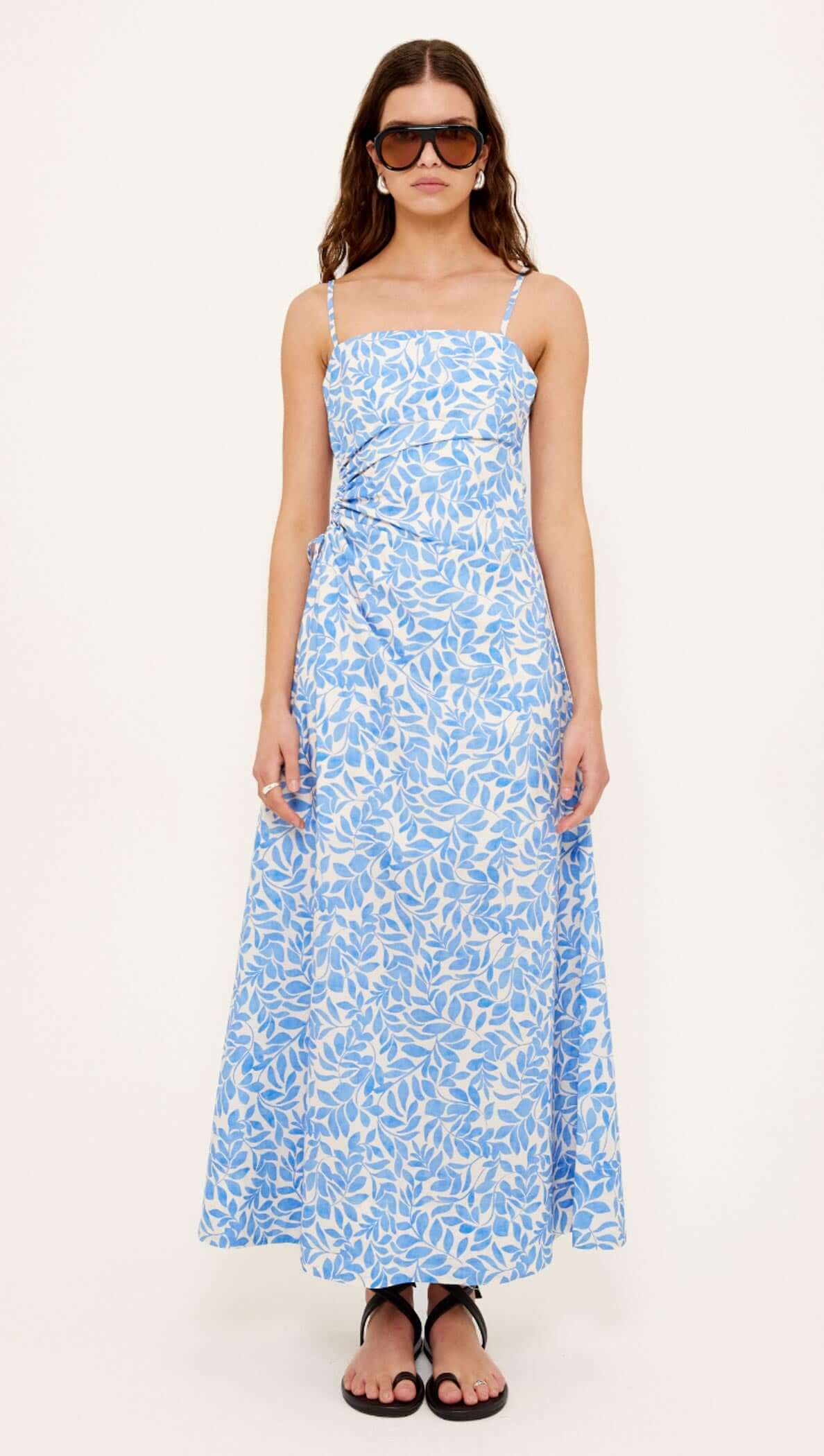 Staple The Label Solea Cutout Maxi Dress | Blue Leaf