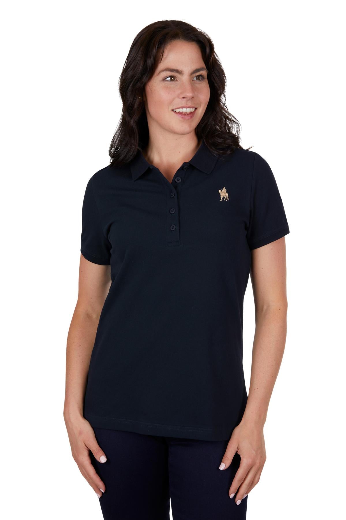 THOMAS COOK WOMENS MIA SHORT SLEEVE POLO NAVY