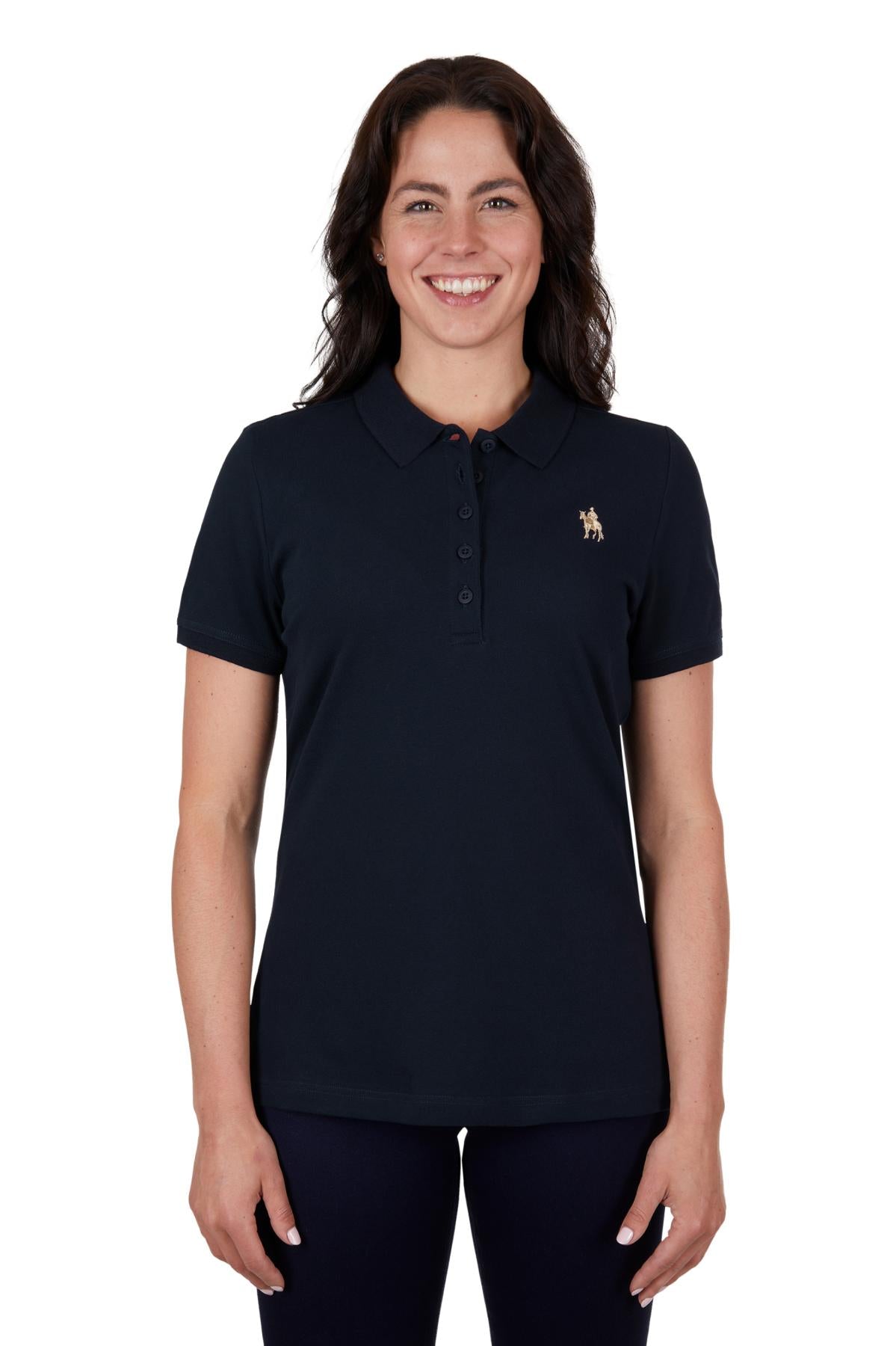 THOMAS COOK WOMENS MIA SHORT SLEEVE POLO NAVY