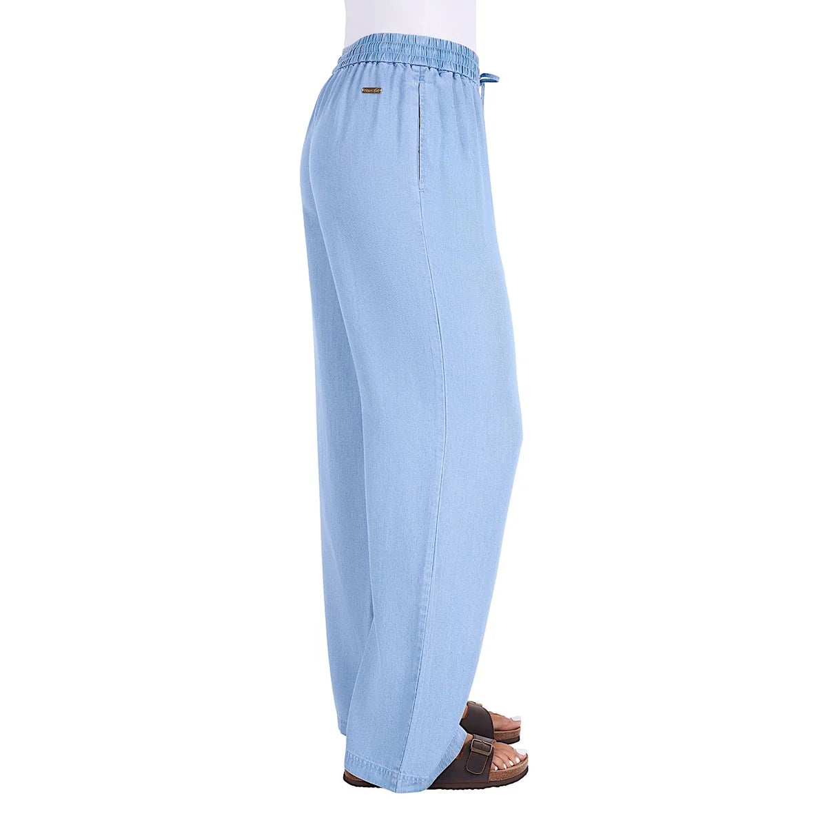Thomas Cook Womens Clara Lyocell Pant | Light/Wash