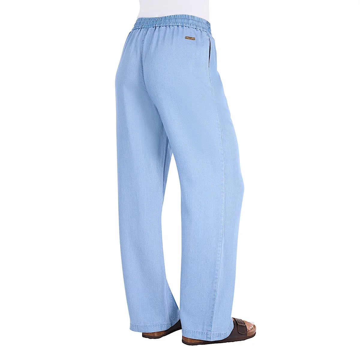 Thomas Cook Womens Clara Lyocell Pant | Light/Wash