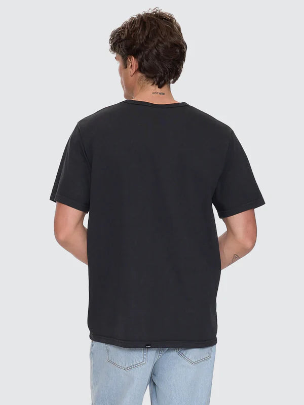 Thrills Workwear Embro Merch Fit Tee | Pirate Black