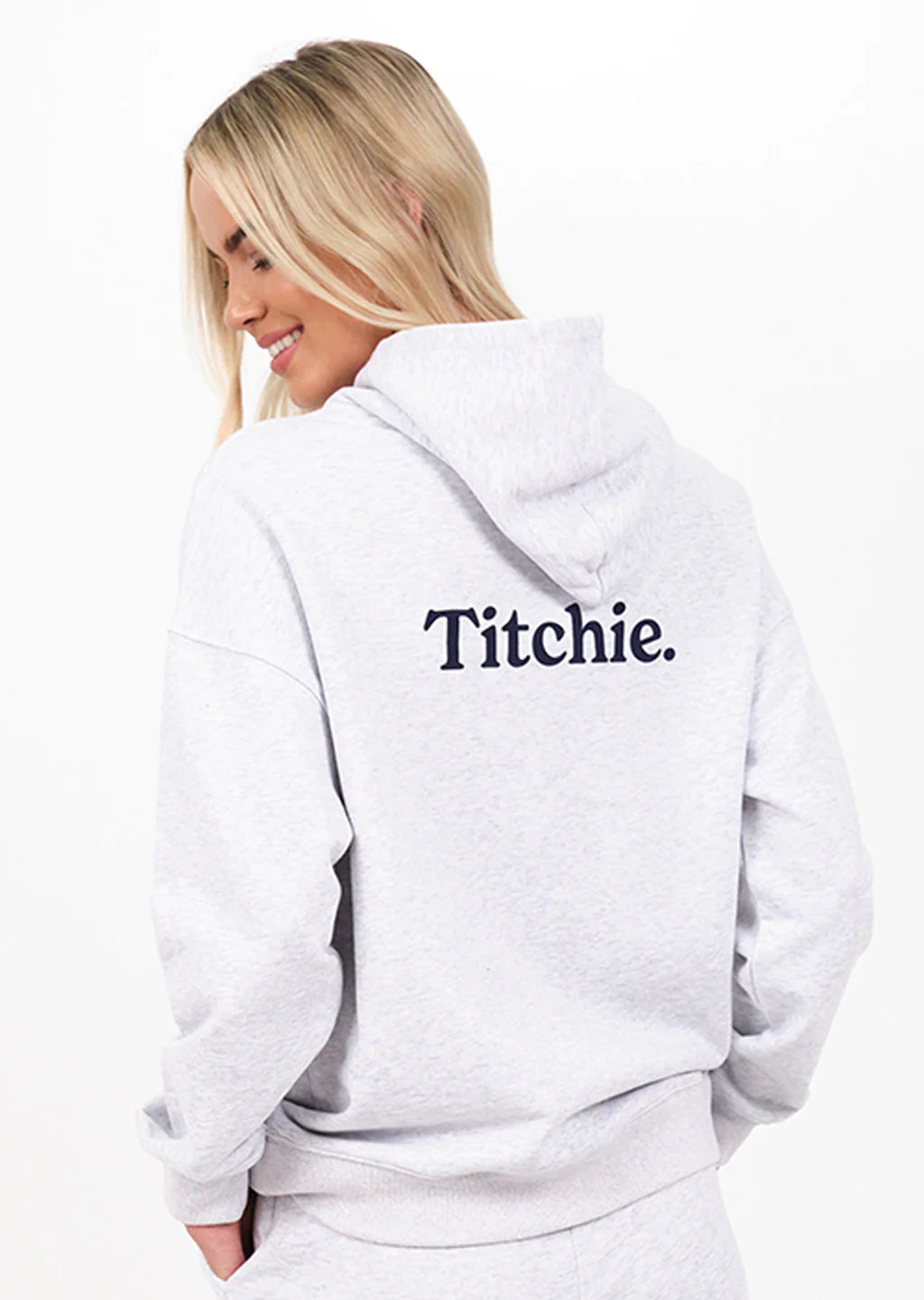 TITCHIE PEACHY HOODIE SNOW