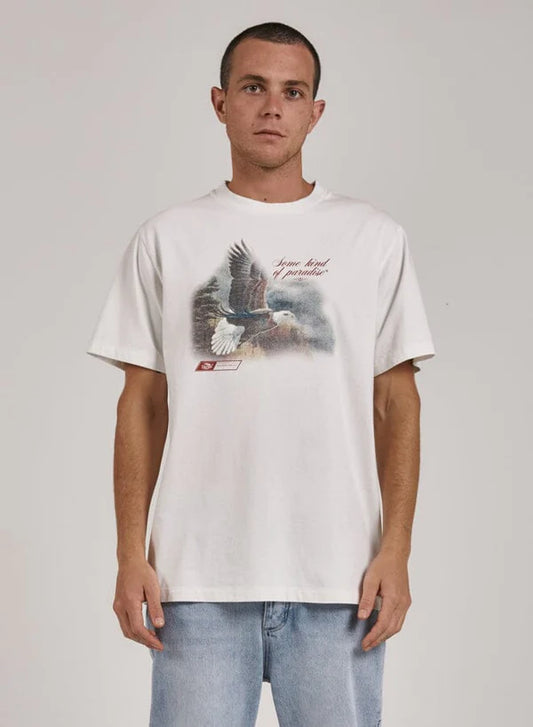 THRILLS BEHOLDER MERCH FIT TEE UNBLEACHED