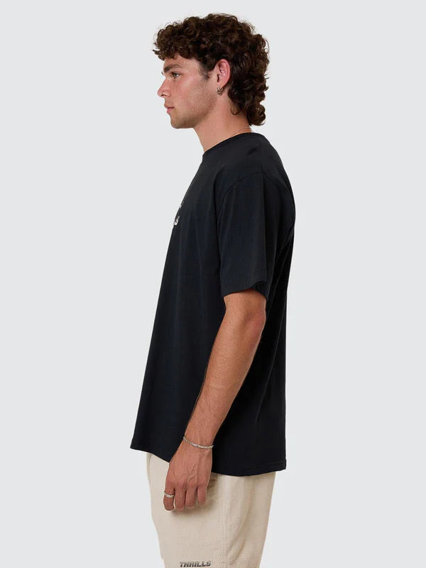 THRILLS PARADISE BEFORE ANARCHY MERCH FIT TEE WASHED BLACK