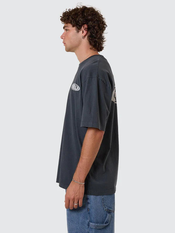 THRILLS SHADOWLESS OVERSIZE FIT TEE SMOG