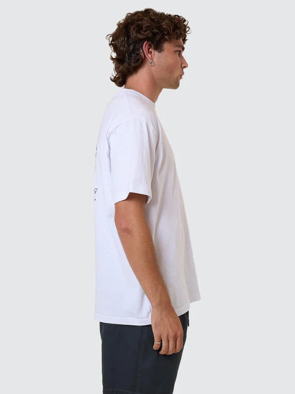 THRILLS OG STRENGTH MERCH FIT TEE WHITE