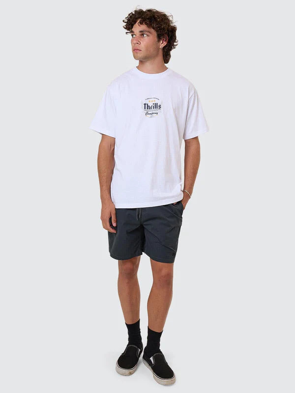 THRILLS OG STRENGTH MERCH FIT TEE WHITE