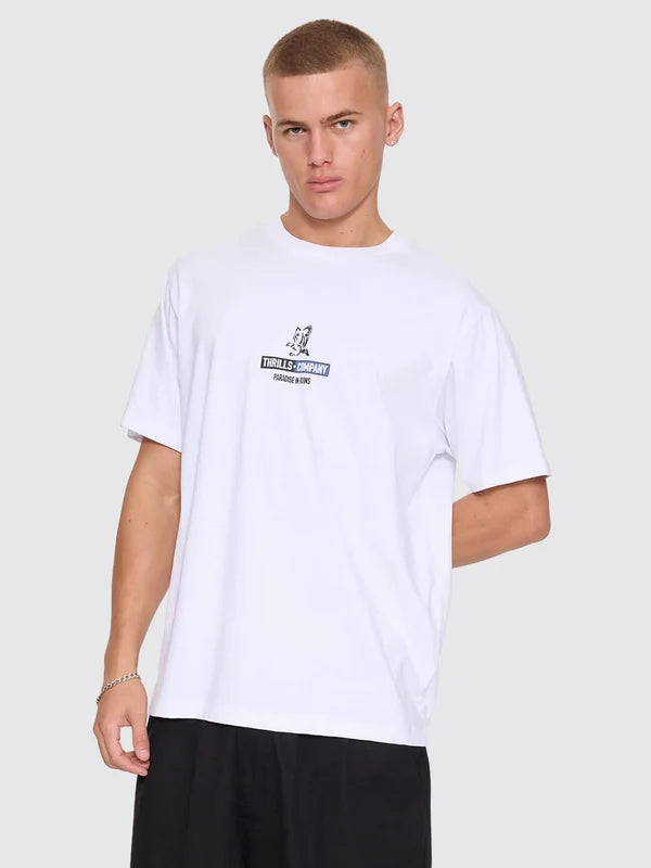 Thrills Risen Merch Tee | White