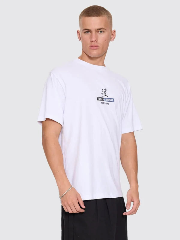 Thrills Risen Merch Tee | White