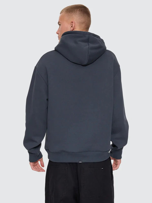 Thrills Stagger Slouch Pull On Cropped Hood | Petrol