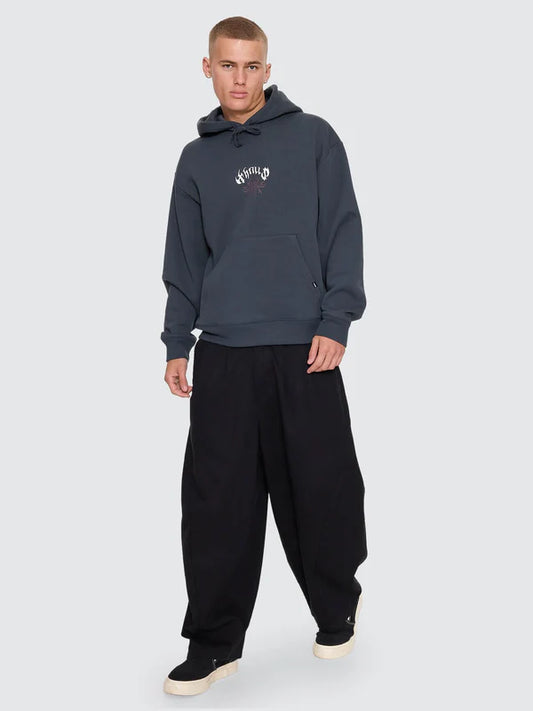 Thrills Stagger Slouch Pull On Cropped Hood | Petrol