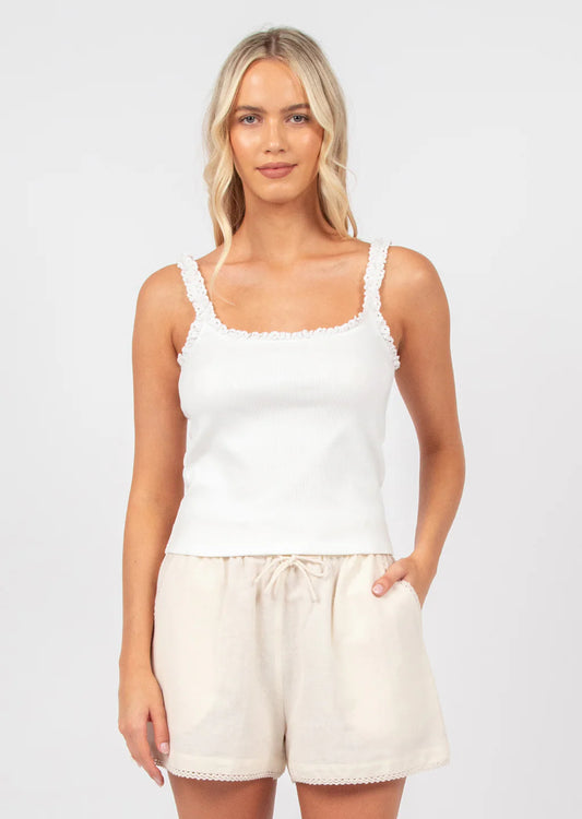 TITCHIE AMORE TANK WHITE