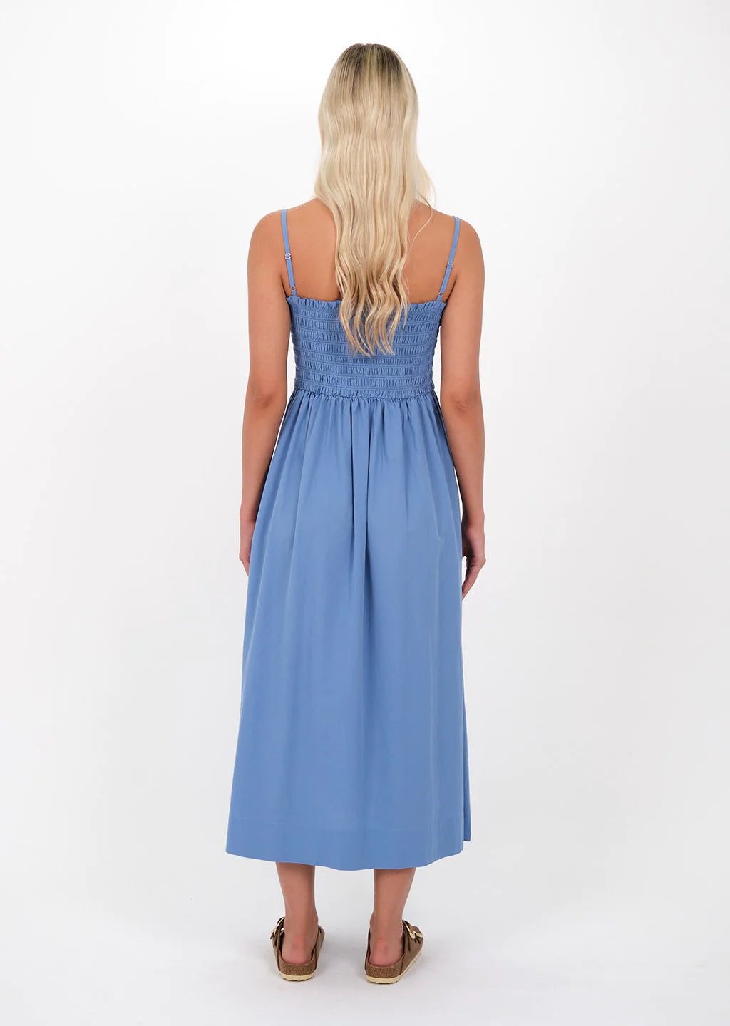 TITCHIE CINDY DRESS DUSK BLUE