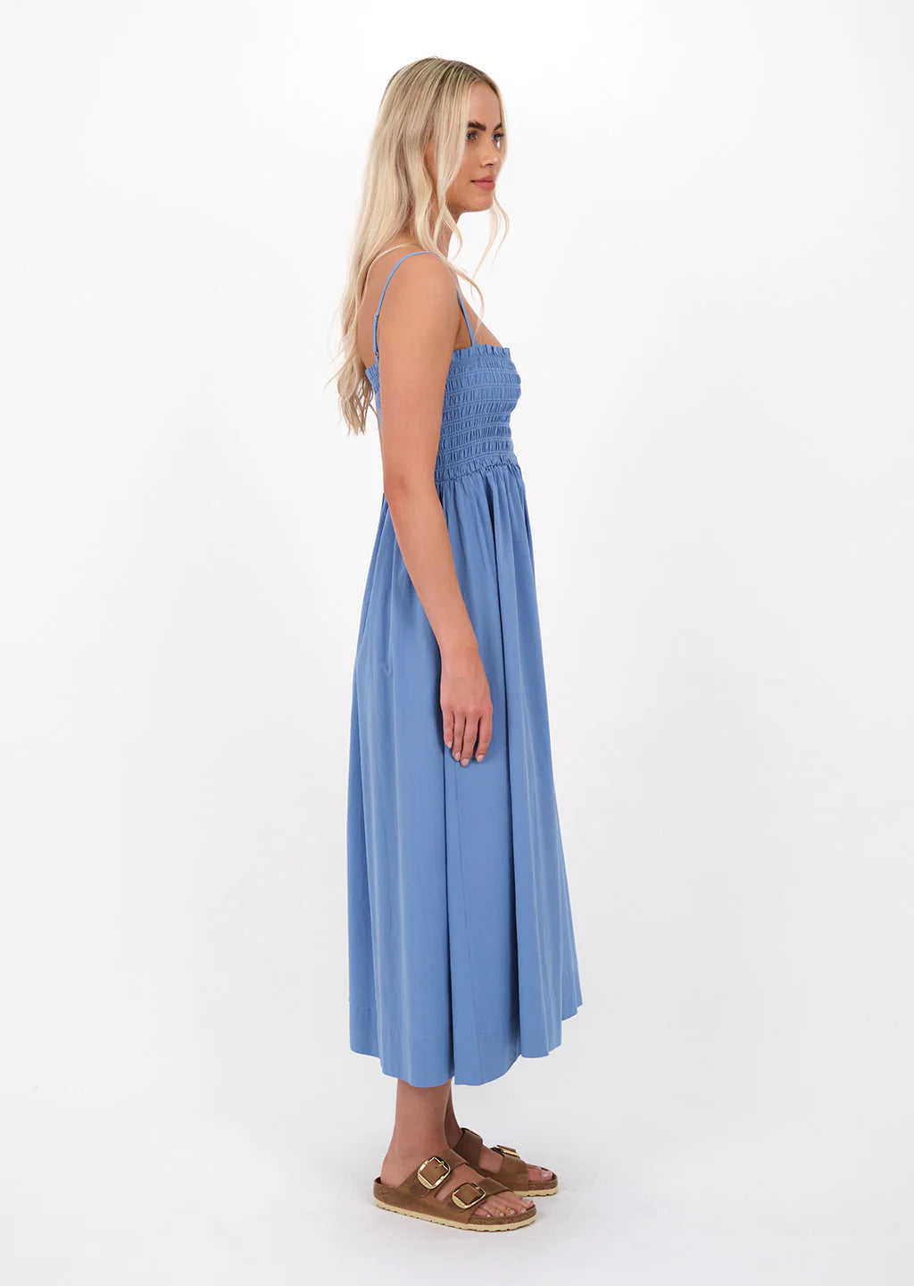 TITCHIE CINDY DRESS DUSK BLUE