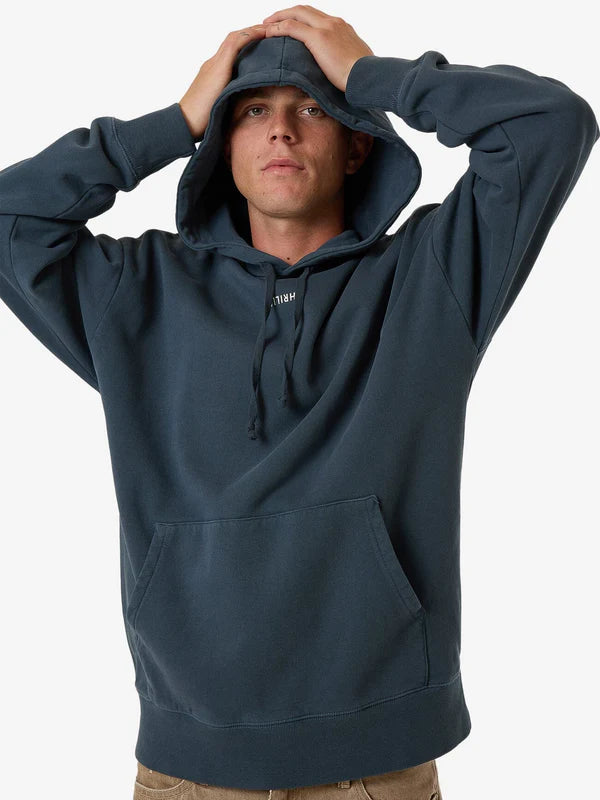 THRILLS MINIMAL THRILL SLOUCH PULL ON HOOD DARK SLATE