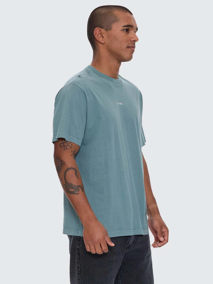 THRILLS MINIMAL THRILLS MERCH FIT TEE GREEN COAST