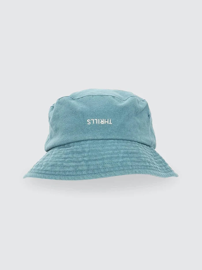 THRILLS MINIMAL THRILLS BUCKET HAT GREEN COAST