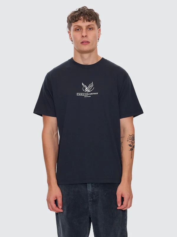 THRILLS GLORY MERCH FIT TEE WASHED BLACK