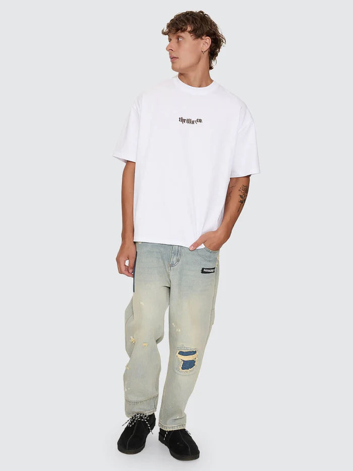 Thrills New Delusions Box Fit Oversize Tee | White
