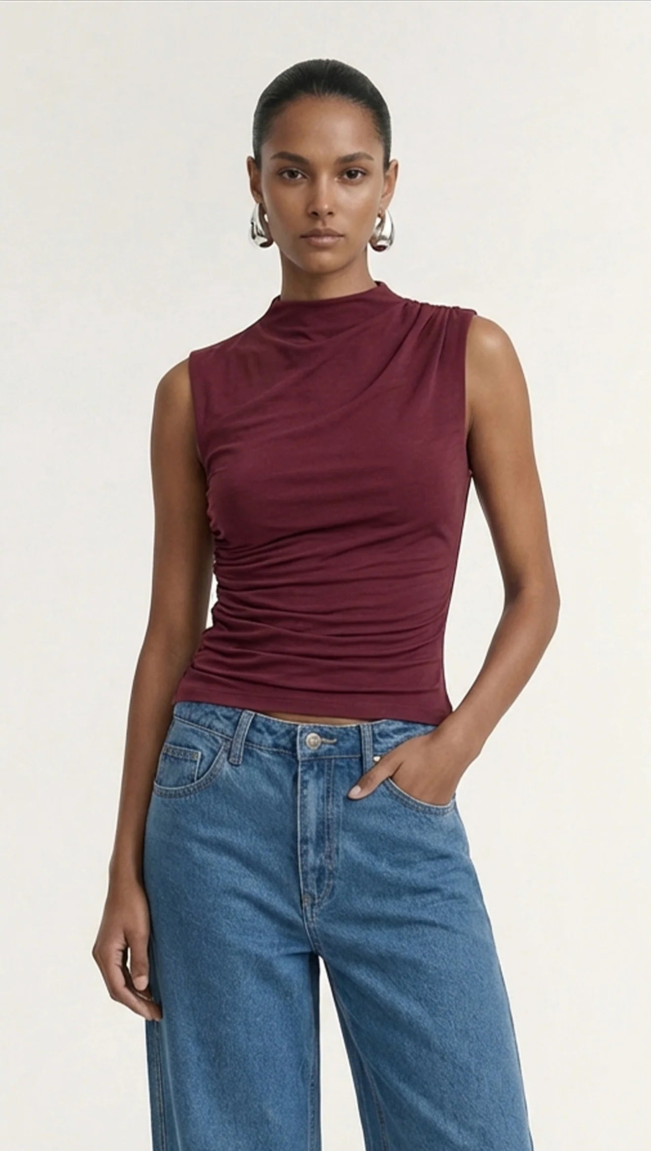 Staple The Label Velo Top | Shiraz