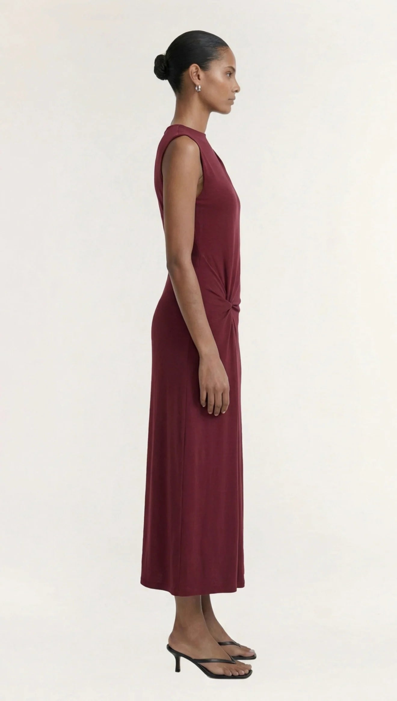 Staple The Label Velo Twist Midi Dress | Shiraz