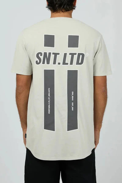 ST GOLIATH VITAL EXT SCOOP TEE GREY