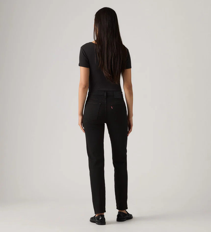 Levis Wedgie Straight | Black Sprout
