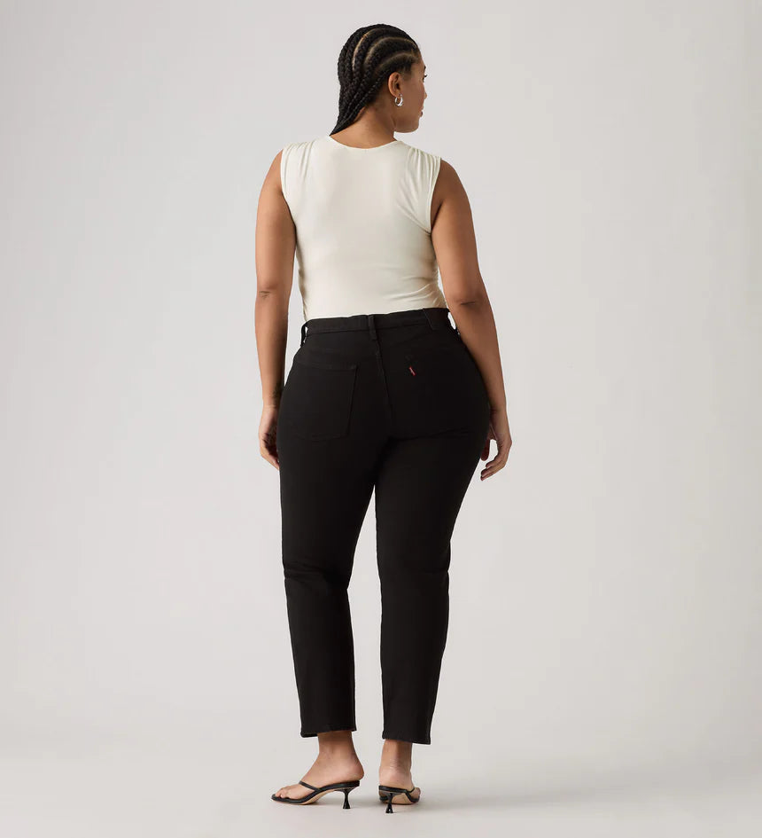 Levis Wedgie Straight | Black Sprout