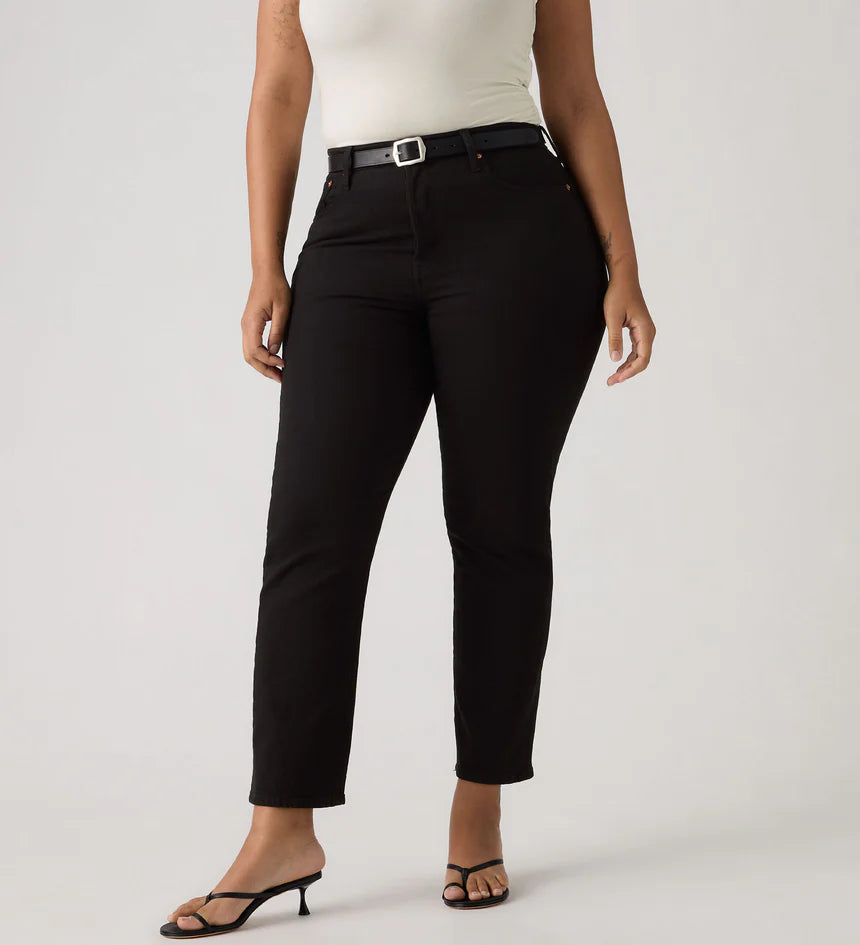 Levis Wedgie Straight | Black Sprout