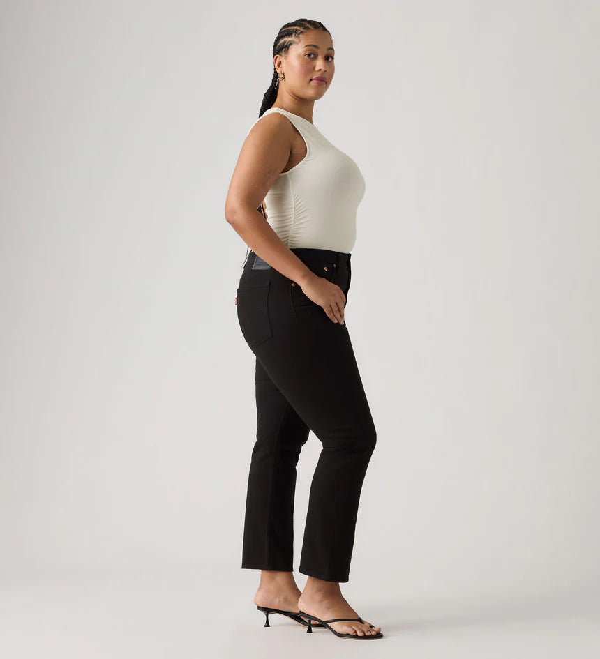 Levis Wedgie Straight | Black Sprout