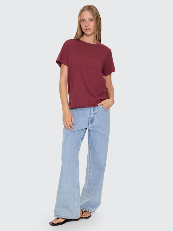 Thrills Minimal Thrills Relaxed Tee | New Maroon