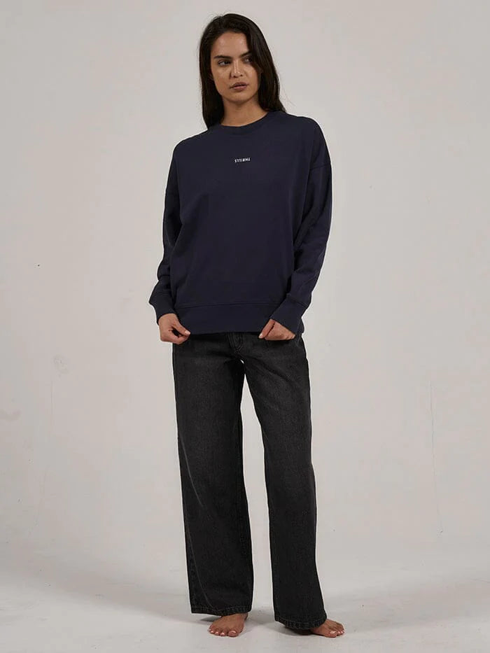 THRILLS MINIMAL THRILLS SLOUCH CREW STATION NAVY