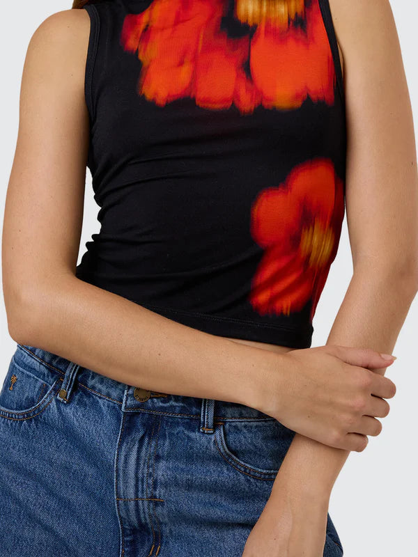 THRILLS LUCKY FOR YOU TANK BLACK