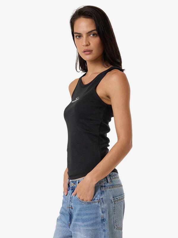 THRILLS EMBLEM OF STRENGTH SLOANE TANK WASHED BLACK