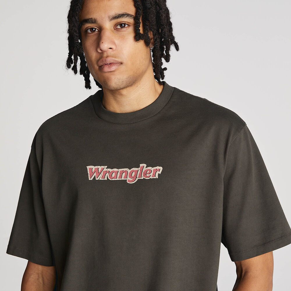 WRANGLER COBRA SLACKER TEE DARK SLATE