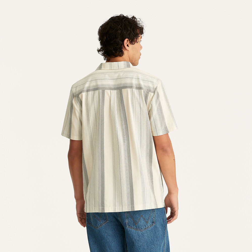 WRANGLER RESORT SHIRT GHOST STRIPE