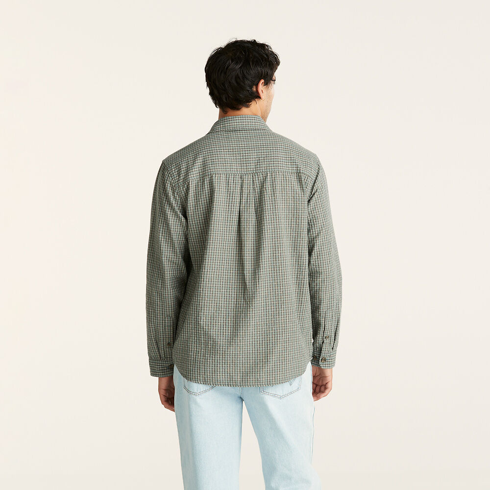 WRANGLER PARALLELS SHIRT GREEN CHECK