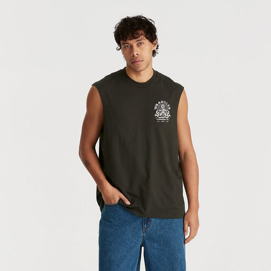 WRANGLER DARK ALCHEMY MUSCLE TANK DARK MUSCLE