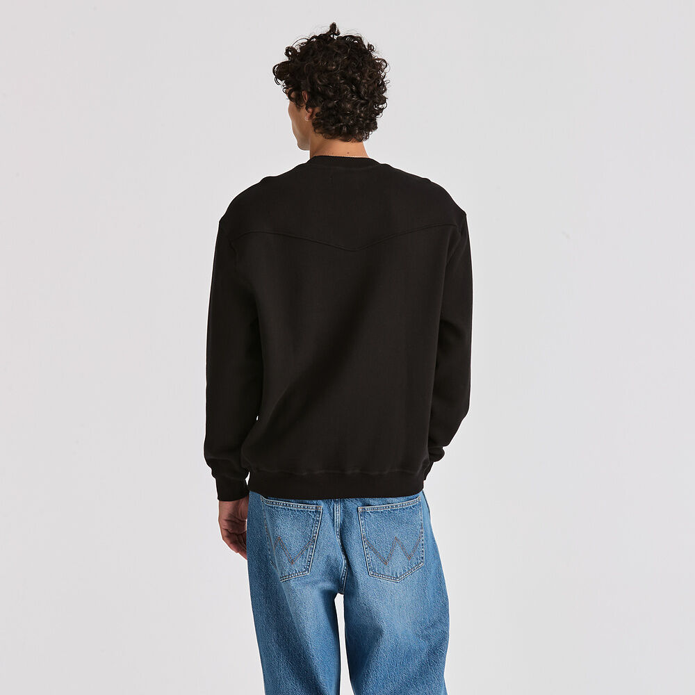 WRANGLER STINGER SLOUCH SWEAT BLACK