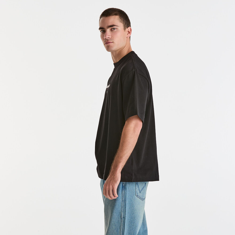 WRANGLER ORIGINAL BOXCAR TEE BLACK