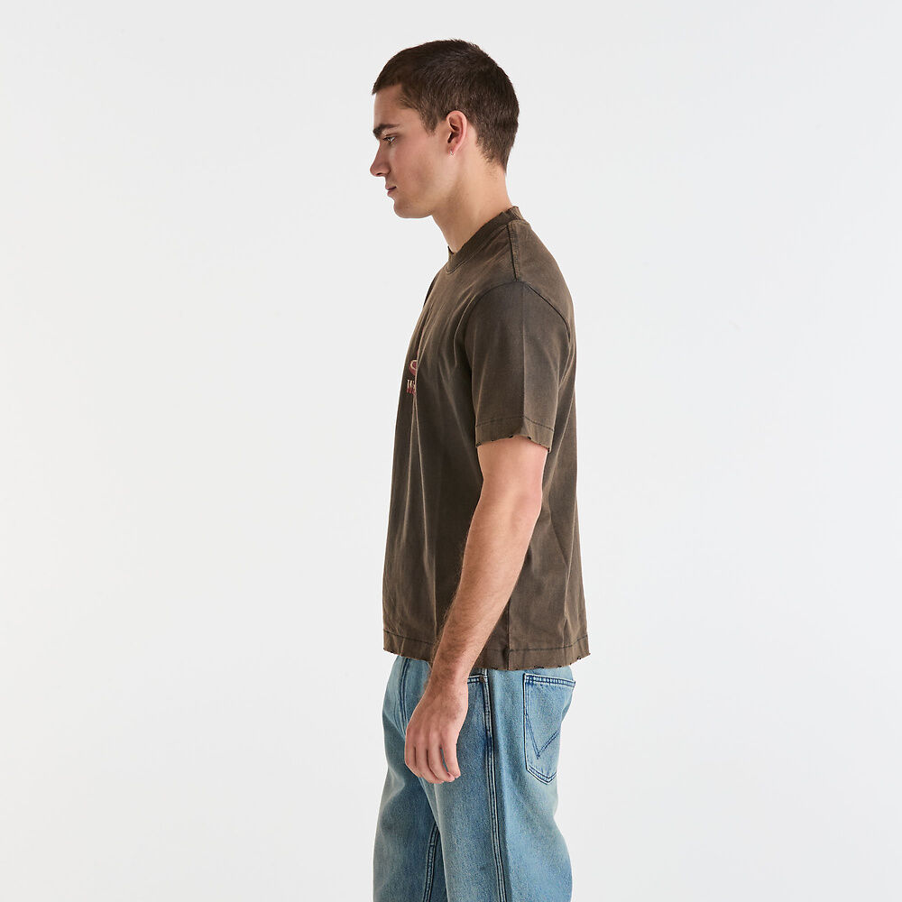 WRANGLER SNAKE CHARMER CARMY TEE DARK SLATE