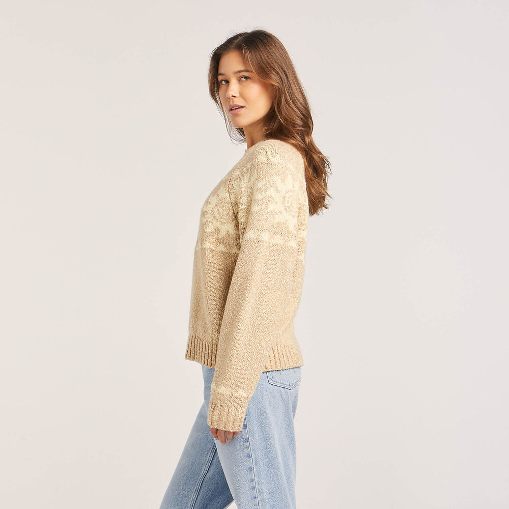 WRANGLER SUNRAYS KNIT CREW SUNLIGHT