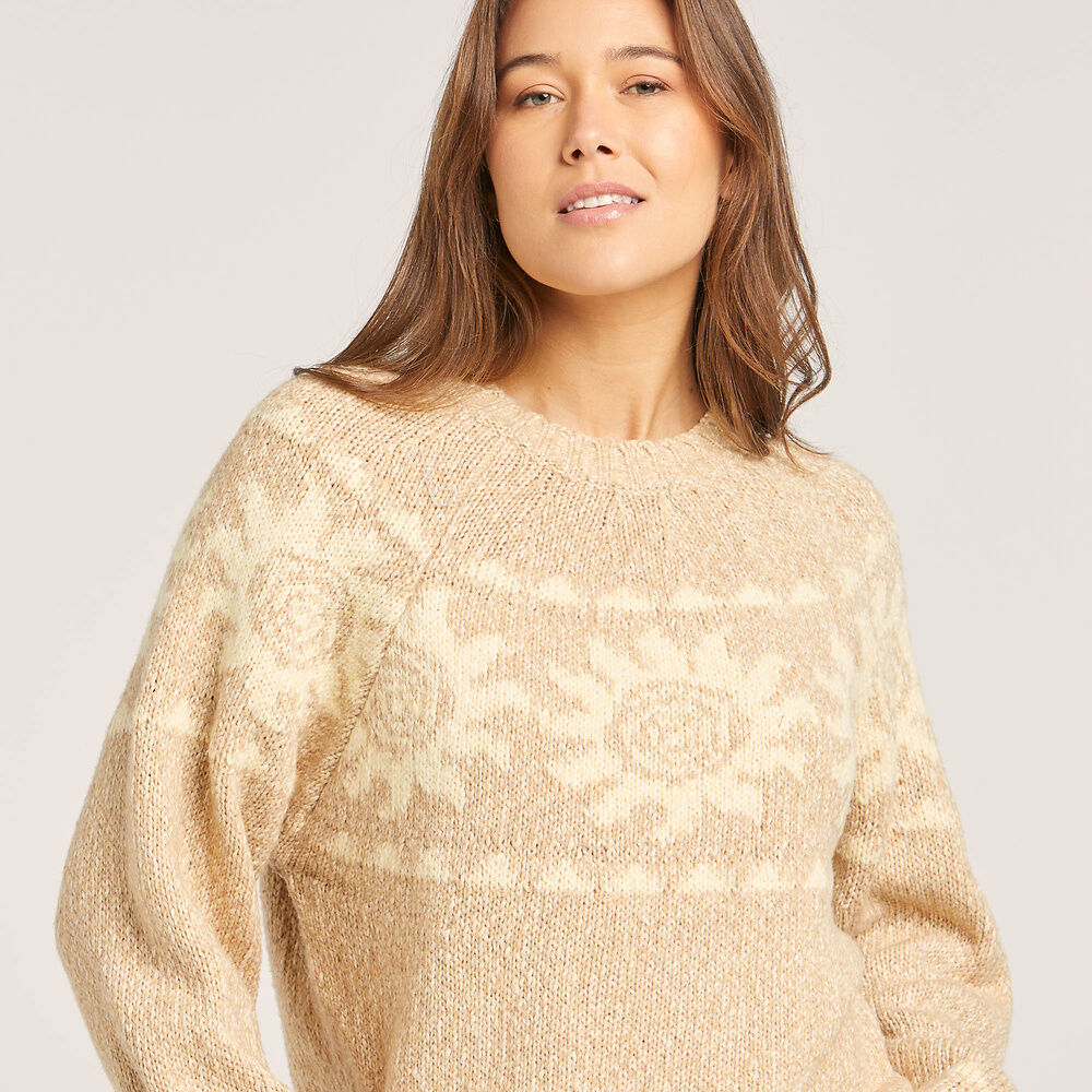 WRANGLER SUNRAYS KNIT CREW SUNLIGHT