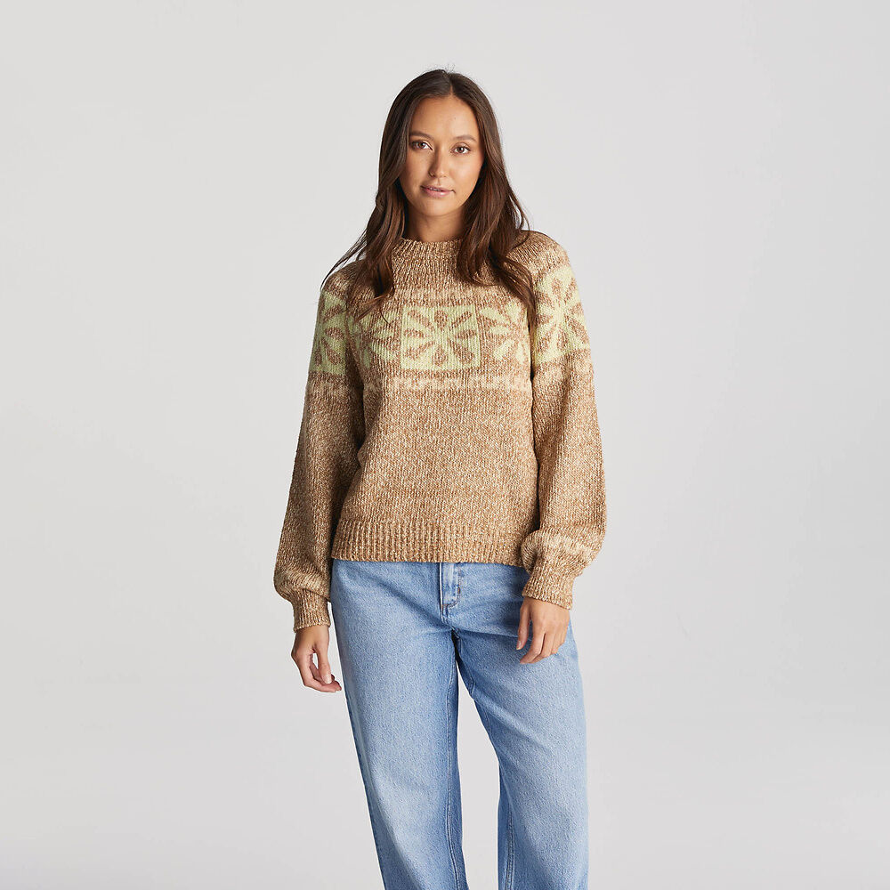 WRANGLER DAISY CHAIN KNIT SWEATER