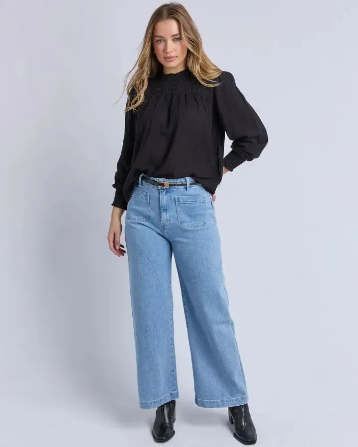 Foxwood Whitney Top | Black